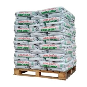 Green Energy Pellet – Bancale con 65 sacchi da 15 kg ciascuno