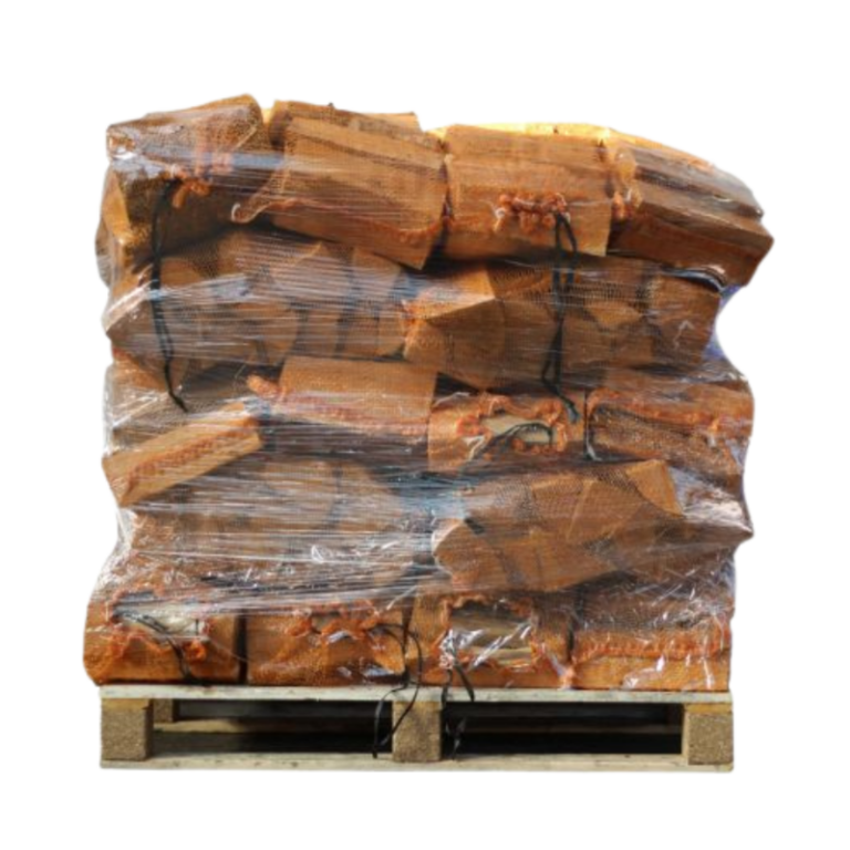 Legna da Ardere di Quercia Essiccata al Forno in Sacchi da 20 Litri – Bancale da 40 Sacchi (320 kg)
