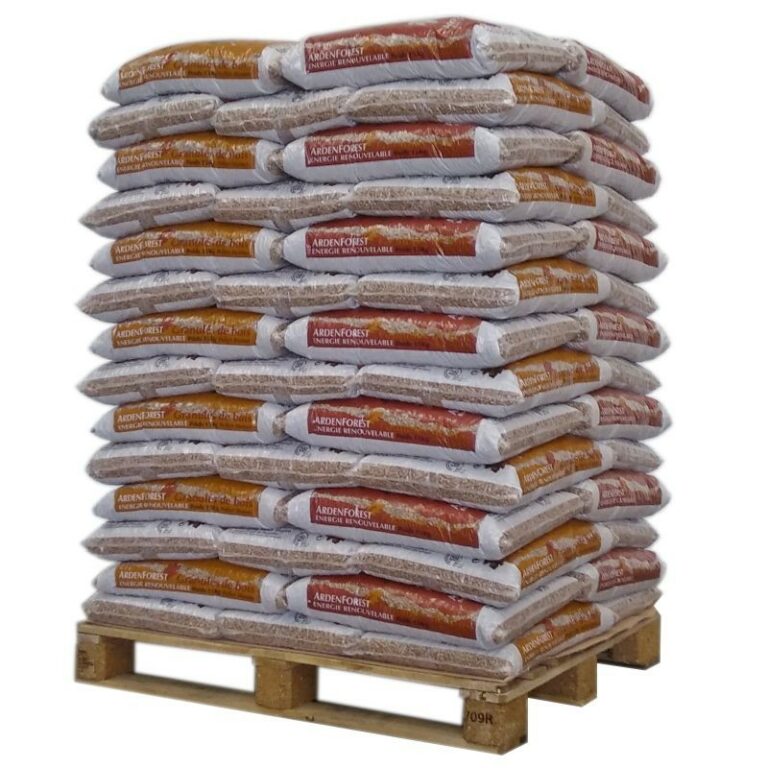 Pellet Ardenforest – Bancale con 70 sacchi da 15 kg ciascuno