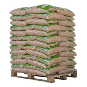Pellet Din Pellets – Bancale con 65 sacchi da 15 kg ciascuno