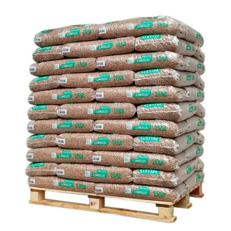 Pellet Limouzi – Bancale con 66 sacchi da 15 kg ciascuno