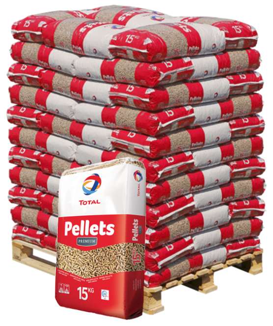 Pellet TOTAL Premium – Pallet da 990 kg