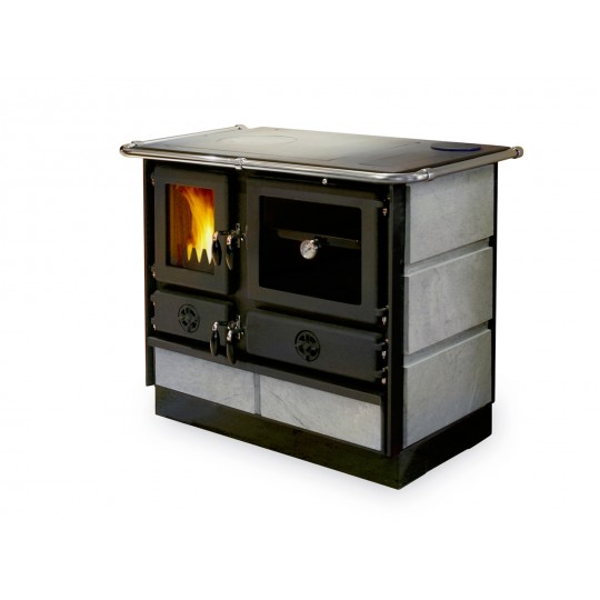 Termocucina a Legna MBS Magnum in Pietra Ollare – 9,5 kW